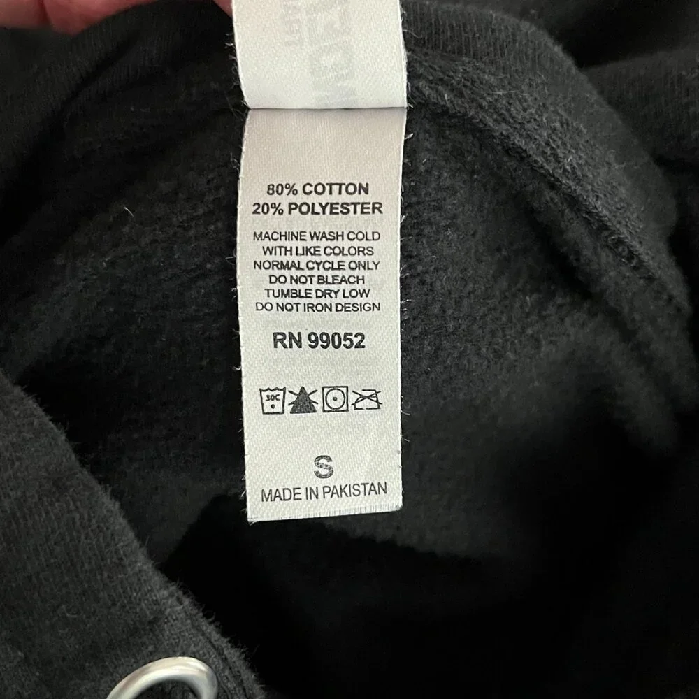 Bad Omens Hoodie Size Small Masked Red Face Long Sleeve Hands Symbols Sweatshirt - Picture 8 of 10